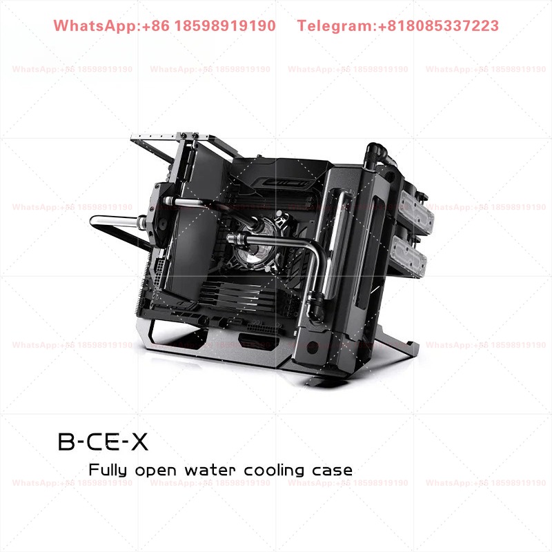 Aluminum Open Frame Test Bench Water Cooling - Bykski B-CE-X Tamamen Alüminyum Açık Çerçeveli