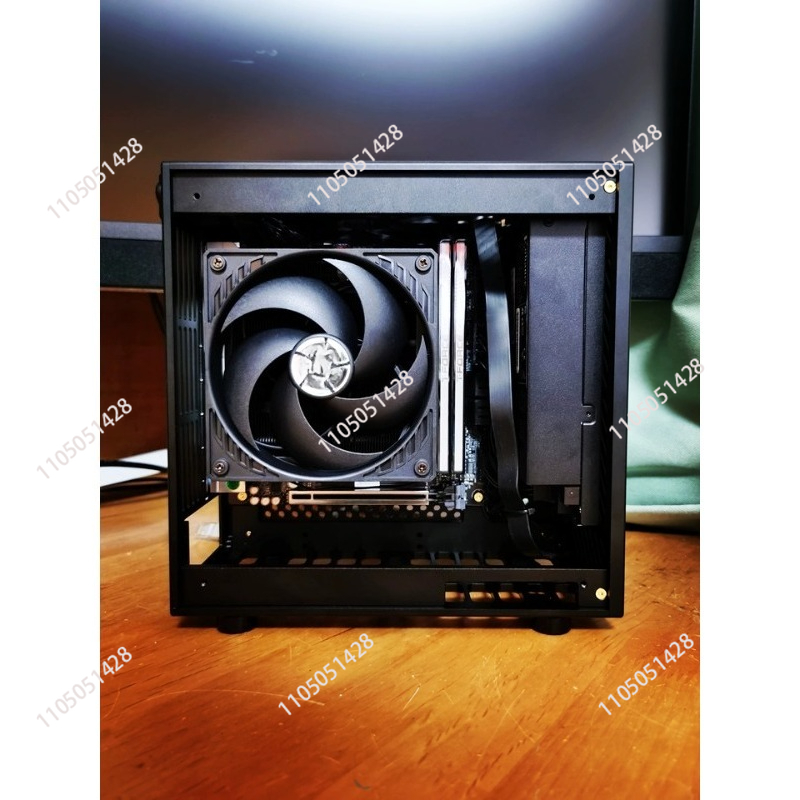 Sff Mini Itx Cnc Aluminum Chassis - 4060 GPU için 1U Güç Kaynağı